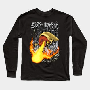 Monster Hotdog Long Sleeve T-Shirt